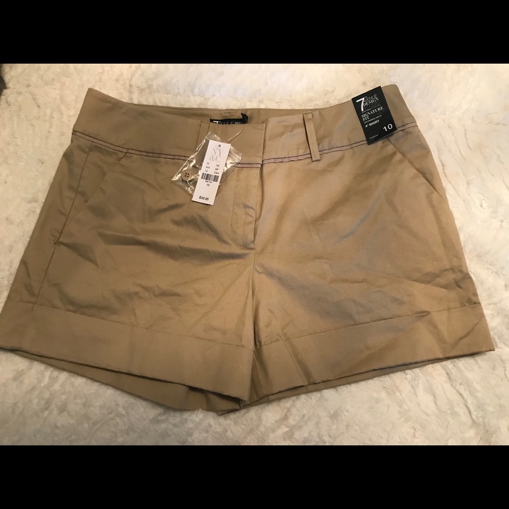 Tan shorts